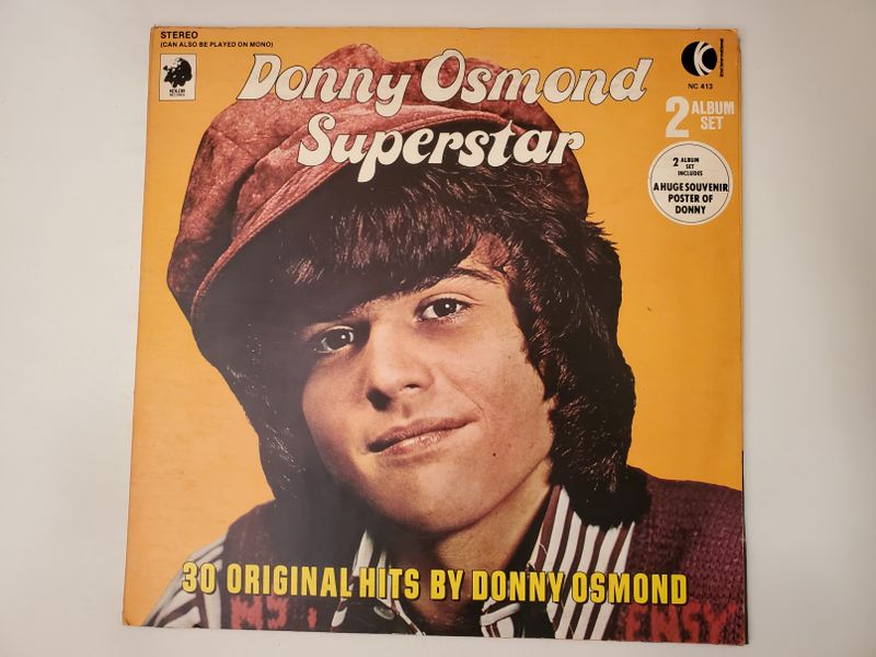 Donny Osmond Superstar vinyl record